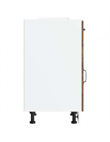 Base da Cucina Lucca Rovere Fumo in Legno Multistrato