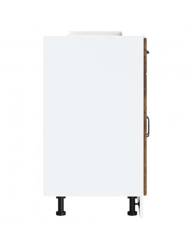 Base da Cucina Lucca Rovere Fumo in Legno Multistrato