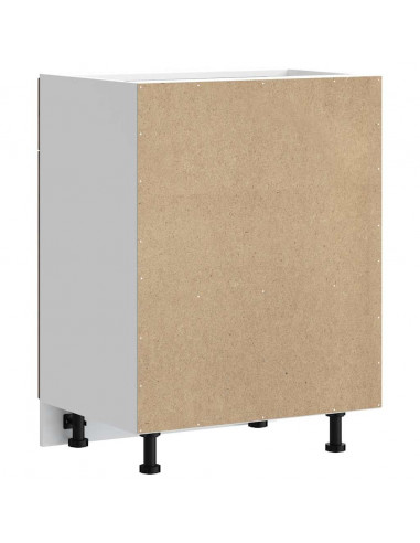 Base da Cucina Lucca Rovere Fumo in Legno Multistrato