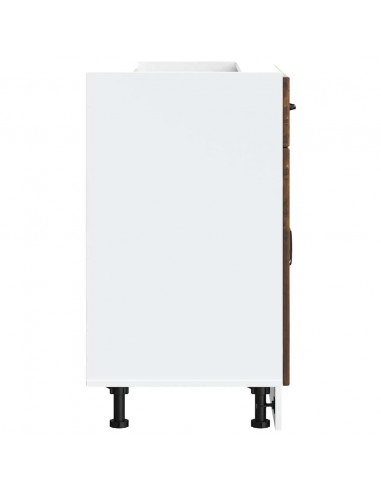 Base da Cucina Lucca Rovere Fumo in Legno Multistrato