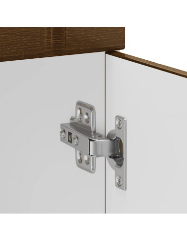 Base da Cucina Lucca Rovere Marrone in Legno Multistrato