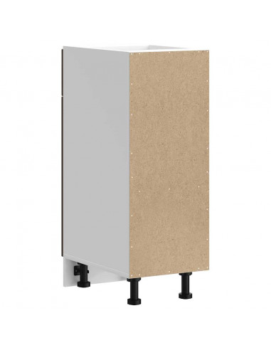 Base da Cucina Lucca Rovere Marrone in Legno Multistrato