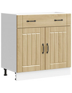 Base da Cucina Lucca Rovere Sonoma in Legno Multistrato