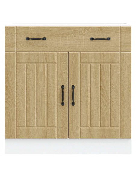 Base da Cucina Lucca Rovere Sonoma in Legno Multistrato