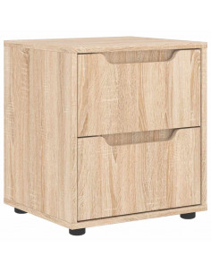 Comodino VISNES Rovere Sonoma 45x40x50 cm in Legno Multistrato