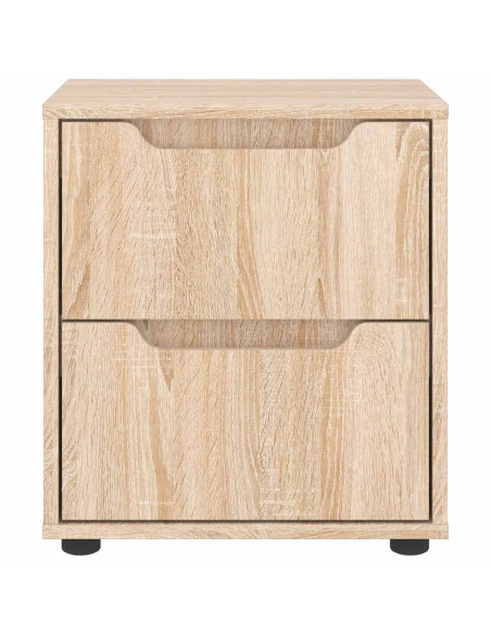 Comodino VISNES Rovere Sonoma 45x40x50 cm in Legno Multistrato