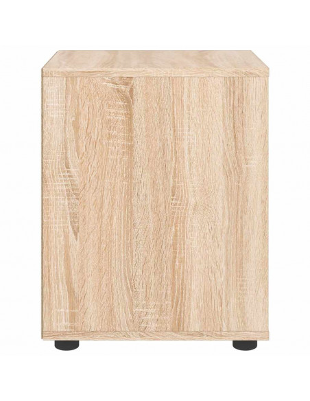 Comodino VISNES Rovere Sonoma 45x40x50 cm in Legno Multistrato