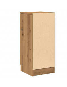 Credenza Rovere Artigianale 30x30x70 cm in Legno Multistrato