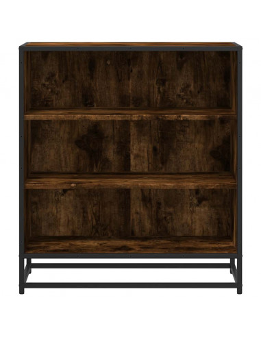 Credenza Rovere Fumo 68x35x76 cm in Truciolato
