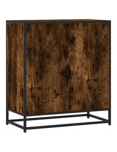 Credenza Rovere Fumo 68x35x76 cm in Truciolato