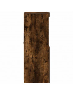 Credenza Rovere Fumo 81x37x100 cm in Legno Multistrato 2