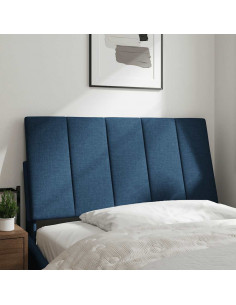 Cuscino Testiera Blu 100 cm in Tessuto