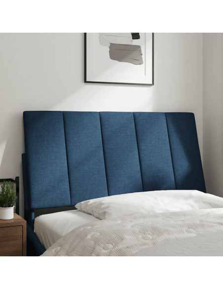 Cuscino Testiera Blu 100 cm in Tessuto