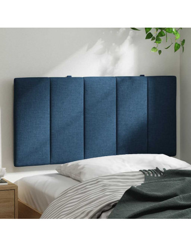 Cuscino Testiera Blu 100 cm in Tessuto