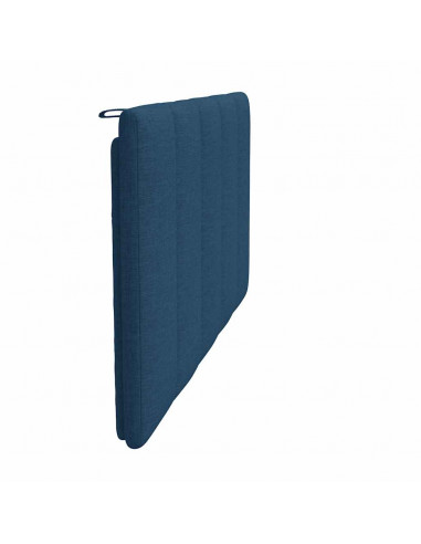 Cuscino Testiera Blu 100 cm in Tessuto