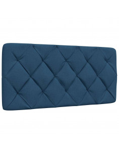 Cuscino Testiera Blu 100 cm in Tessuto