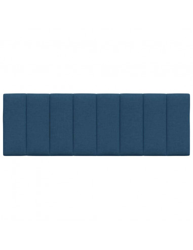Cuscino Testiera Blu 120 cm in Tessuto