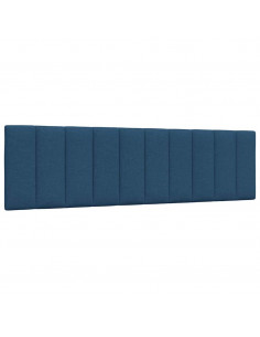 Cuscino Testiera Blu 180 cm in Tessuto