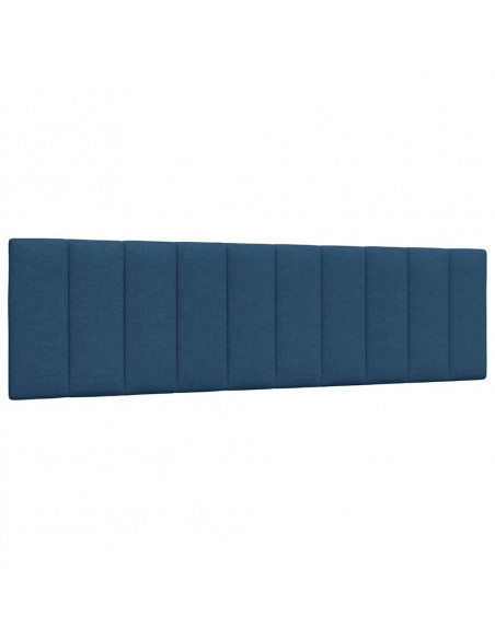 Cuscino Testiera Blu 180 cm in Tessuto