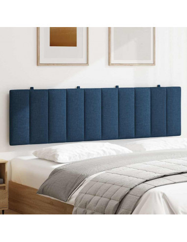Cuscino Testiera Blu 180 cm in Tessuto