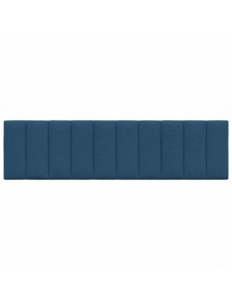 Cuscino Testiera Blu 180 cm in Tessuto