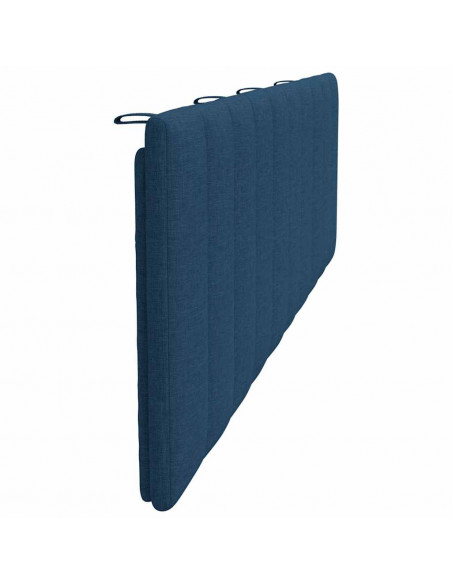 Cuscino Testiera Blu 180 cm in Tessuto
