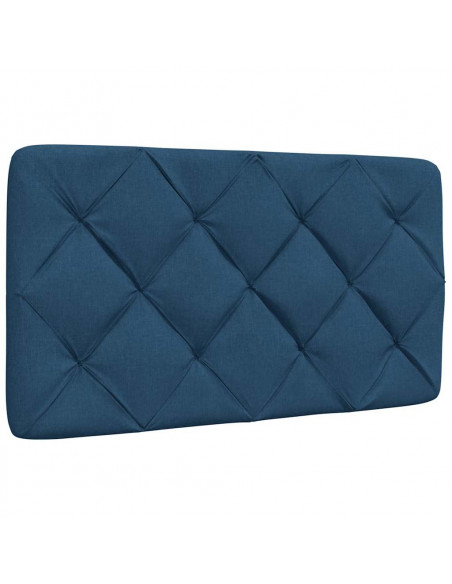Cuscino Testiera Blu 80 cm in Tessuto