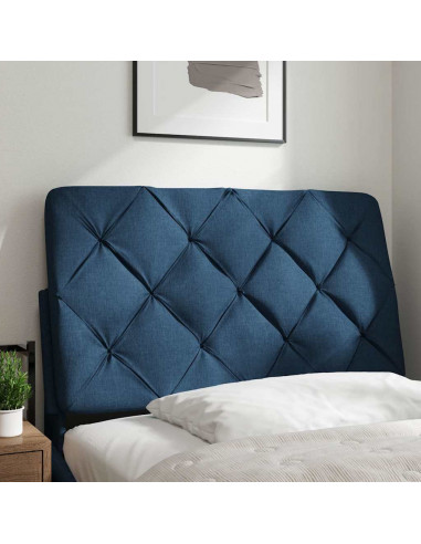 Cuscino Testiera Blu 80 cm in Tessuto