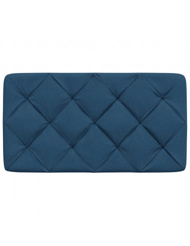Cuscino Testiera Blu 80 cm in Tessuto
