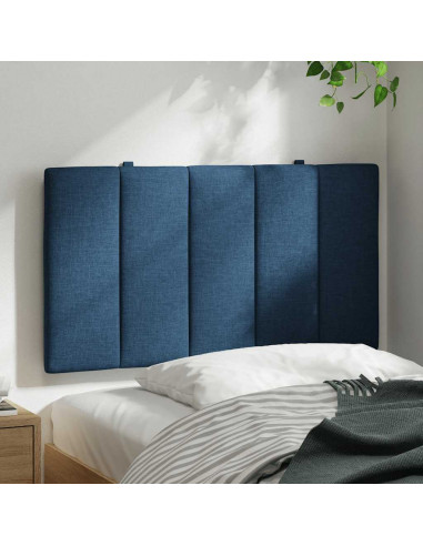 Cuscino Testiera Blu 90 cm in Tessuto