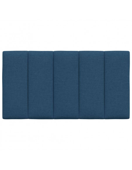 Cuscino Testiera Blu 90 cm in Tessuto