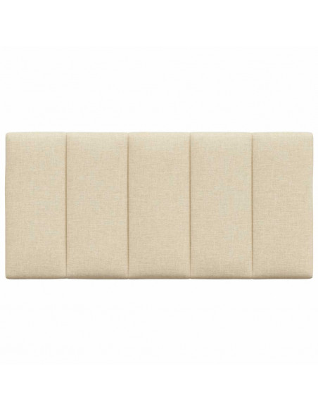 Cuscino Testiera Crema 100 cm in Tessuto