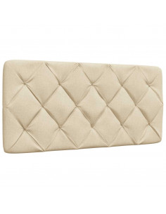 Cuscino Testiera Crema 100 cm in Tessuto