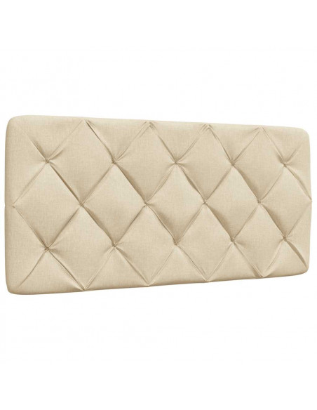 Cuscino Testiera Crema 100 cm in Tessuto