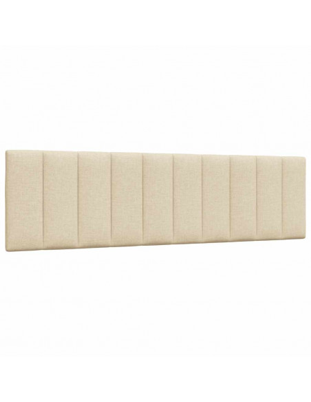 Cuscino Testiera Crema 180 cm in Tessuto