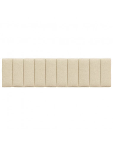 Cuscino Testiera Hanko Crema 180 cm in Tessuto