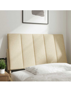 Cuscino Testiera Crema 80 cm in Tessuto