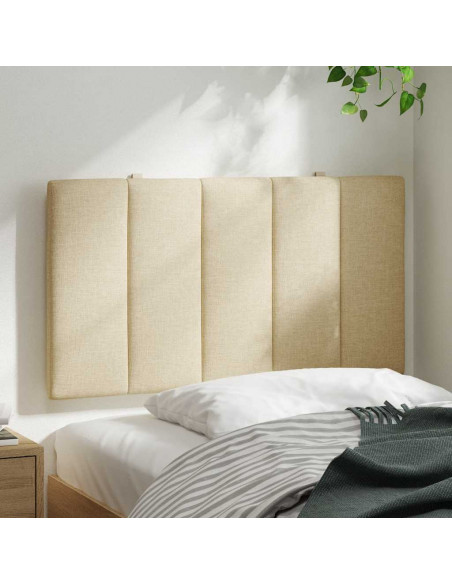 Cuscino Testiera Crema 80 cm in Tessuto