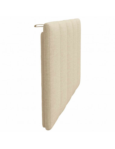 Cuscino Testiera Crema 80 cm in Tessuto