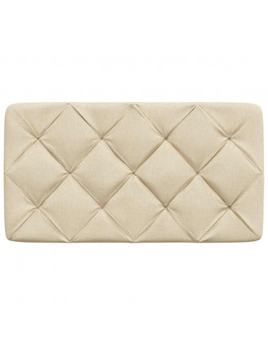 Cuscino Testiera Crema 80 cm in Tessuto