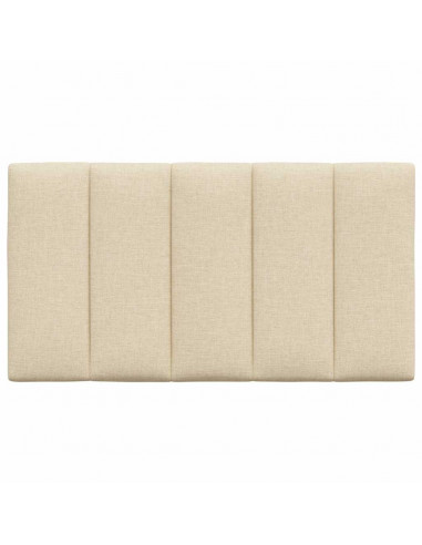 Cuscino Testiera Hanko Crema 90 cm in Tessuto
