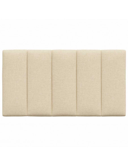 Cuscino Testiera Hanko Crema 90 cm in Tessuto