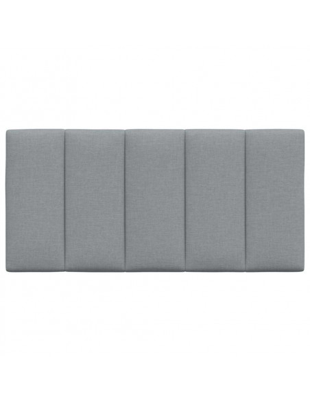 Cuscino Testiera Grigio Chiaro 100 cm in Tessuto