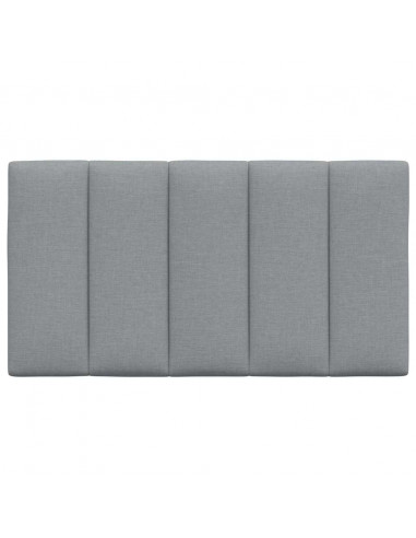 Cuscino Testiera Grigio Chiaro 80 cm in Tessuto