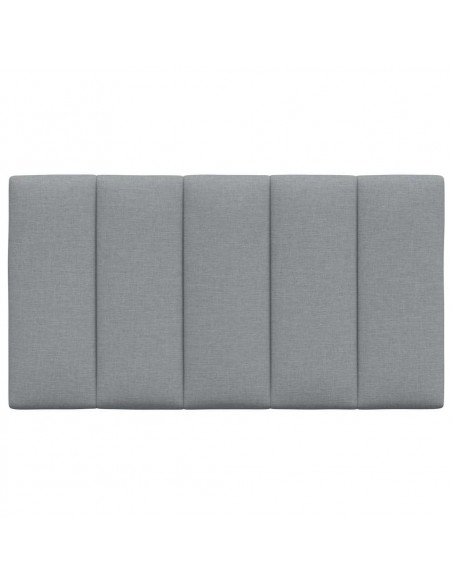 Cuscino Testiera Grigio Chiaro 80 cm in Tessuto