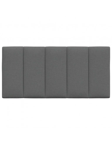 Cuscino Testiera Grigio Scuro 100 cm in Tessuto