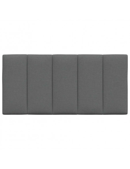 Cuscino Testiera Grigio Scuro 100 cm in Tessuto