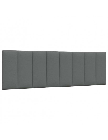 Cuscino Testiera Grigio Scuro 160 cm in Tessuto