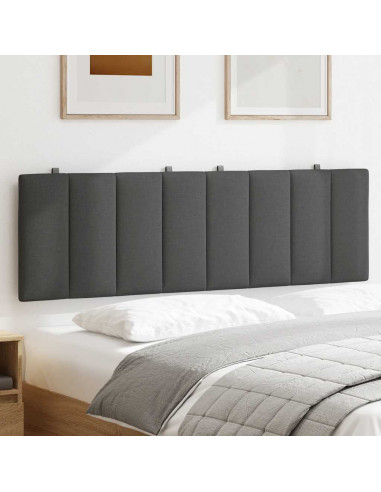 Cuscino Testiera Grigio Scuro 160 cm in Tessuto