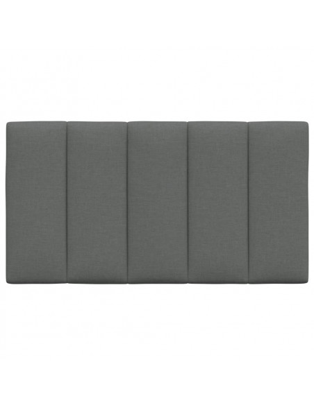 Cuscino Testiera Grigio Scuro 80 cm in Tessuto